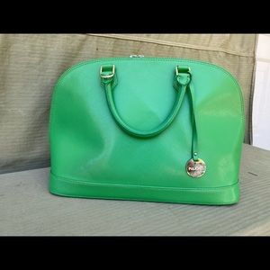 Green Pulicati satchel purse